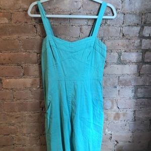 Teal dress